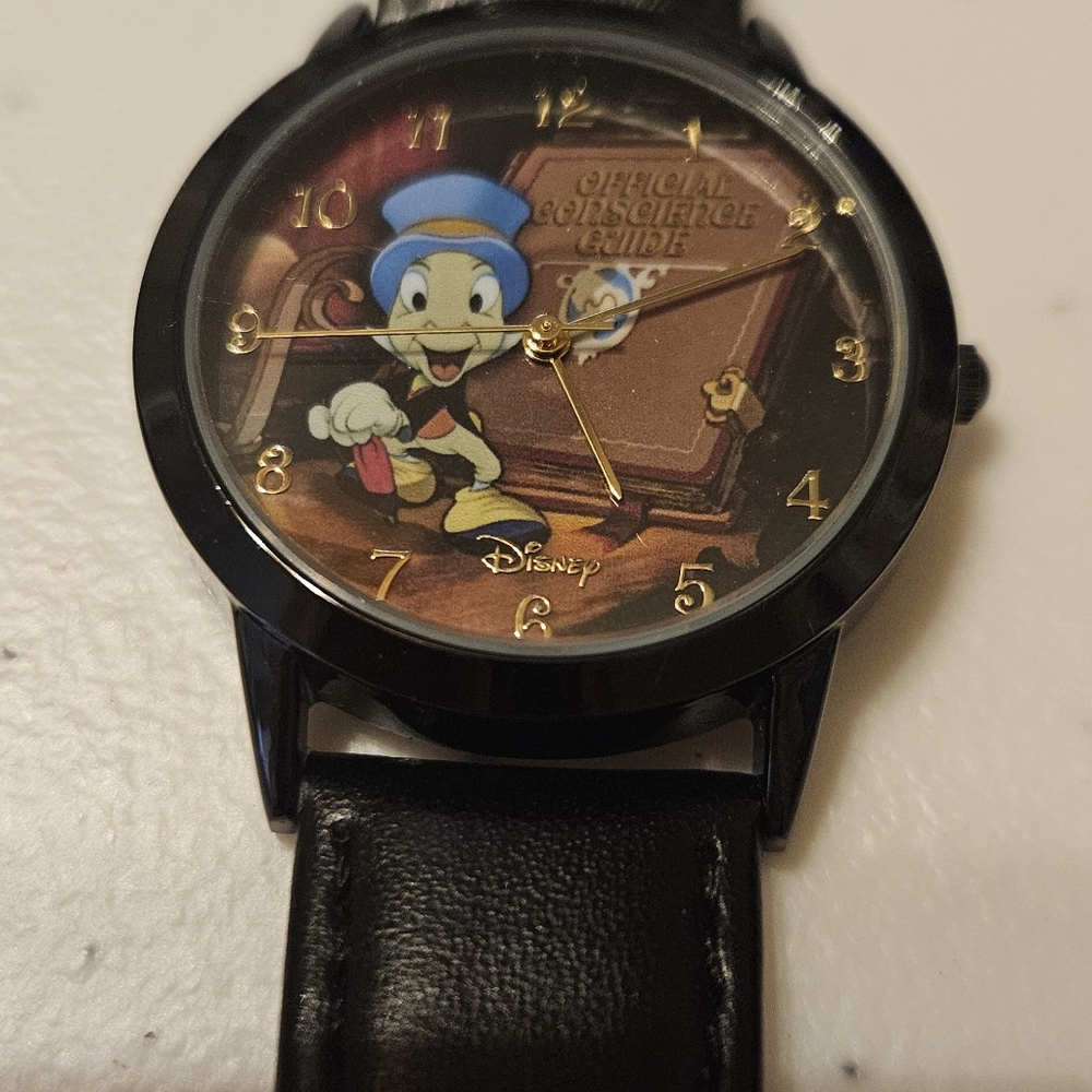 Authentic Original Disney Parks Jiminy Cricket Watch